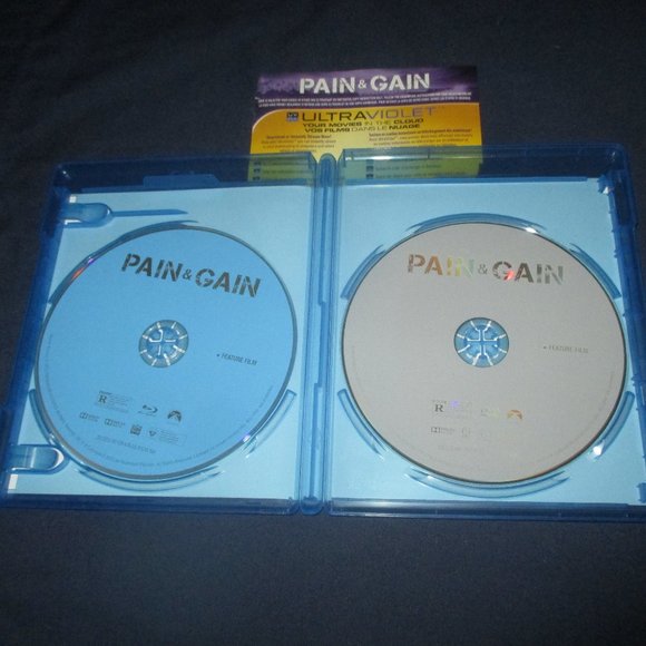Pain & Gain (Blu-ray Disc/DVD, 2013, 2-Disc Set, Canadian) w/ slip cover - Picture 4 of 5